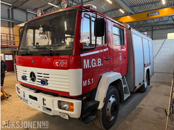Brandweerwagen 1997 Mercedes-Benz 1124 Af/36 4X4 brannbil registrert som motorredskap med kun 29540 km: afbeelding 3