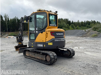 Graafmachine 2016 Volvo ecr58d beltegraver 4301t, tiltrotator, pusseskuff,steinskuff: afbeelding 5