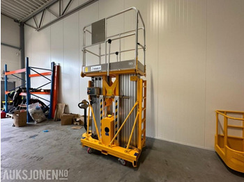 Hoogwerker 2024 Fodit FTA14-2H Dobbel mastelift 14 METER ARBEIDSHØYDE: afbeelding 3
