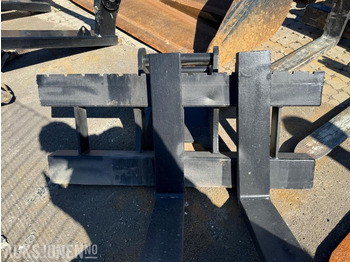 Aanbouwdeel voor Bouwmachine Pallegaffler til gravemaskin: afbeelding 2