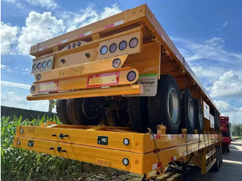 Nieuw Dieplader oplegger ZHICHENG Semi Flat Bed Low Bed in New Condition: afbeelding 4