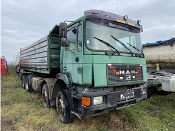 Kipper vrachtwagen MAN