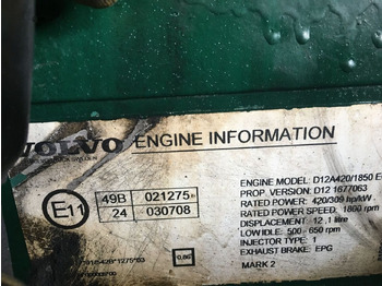 Motor voor Bus Volvo D12A   Volvo: afbeelding 4