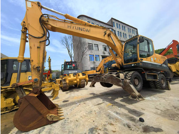 Mobiele graafmachine Hyundai 210w-9 wheel excavator: afbeelding 3