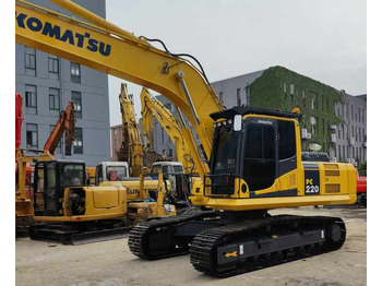 Rupsgraafmachine Second Hand Komatsu excavating machinery PC220-8 Komatsu used excavator PC220-8 crawler excavator in stock: afbeelding 3