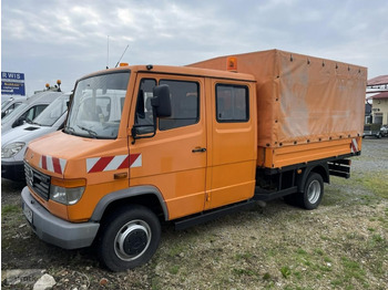 Schuifzeilen vrachtwagen Mercedes-Benz Inny Mercedes-Benz Vario 614 Brygadówka skrzynia plandeka 6-oso doka dokka 2004: afbeelding 1