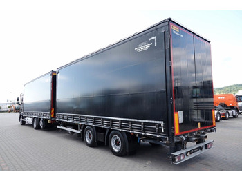 Schuifzeilen vrachtwagen DAF XF 480 / ZESTAW TANDEM / 120 M3 / PRZEJAZDOWY /: afbeelding 2