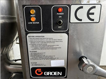 Voedselverwerkende machine Groen DEE420 Tilting kettle: afbeelding 2