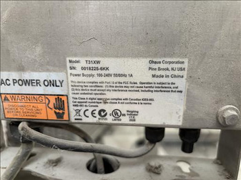Voedselverwerkende machine Ohaus T31XW Platform scale: afbeelding 3