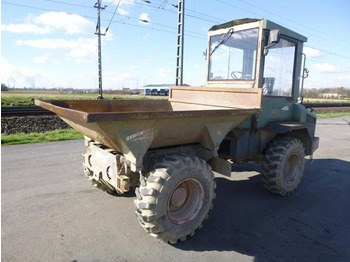 Kiepwagen met knikbesturing