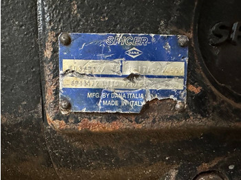 As en onderdelen voor Bouwmachine Dana Spicer 103/212 AXLE: afbeelding 3