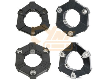 Koppeling en onderdelen YNF 8A 8AS Excavator Hydraulic Flexible Coupling CF-A-008-S0 CF-A-008-O0 Rubber Coupling: afbeelding 3