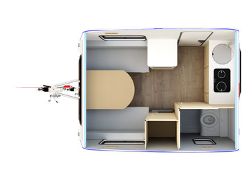 Nieuw Caravan Niewiadów NT-SPORT przyczepa kempignowa caravan - best prices: afbeelding 4