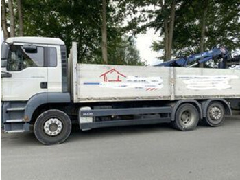 Vrachtwagen met open laadbak, Kraanwagen MAN 26.320 Pritsche mit Kran Tirre 170: afbeelding 3