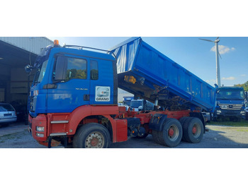 Kipper vrachtwagen MAN TGS26.540 BB 6x4 G.Haus Bordmatic-Links: afbeelding 5