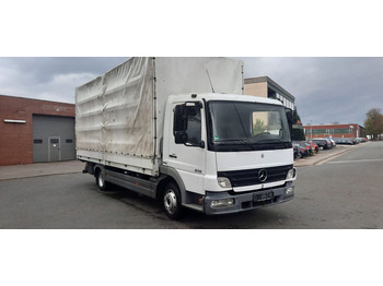 Schuifzeilen vrachtwagen Mercedes-Benz 816 Pritsche Plane: afbeelding 2