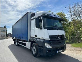 Schuifzeilen vrachtwagen 2016 Mercedes Actros 2536 Curtainside Truck: afbeelding 2