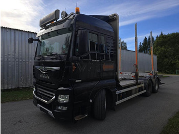 Houttransport MAN TGX 26.580