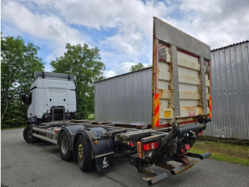 Containertransporter/ Wissellaadbak vrachtwagen Mercedes-Benz ACTROS 2553 6X2 LAGAB: afbeelding 2