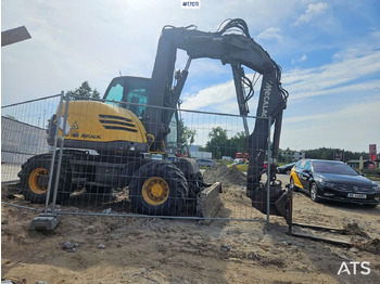 Mobiele graafmachine 2007 Mecalac 714MW z czterema akcesoriami: afbeelding 4