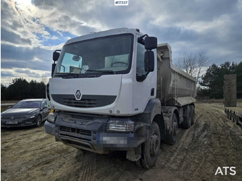 Kipper vrachtwagen 2007 Renault  Kerax 8x4: afbeelding 3