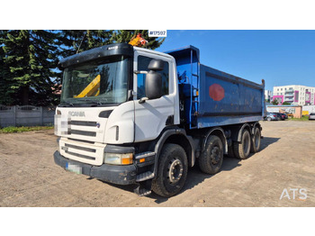 Kipper vrachtwagen SCANIA P 380