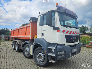 Kipper vrachtwagen MAN
