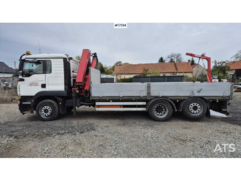 Vrachtwagen met open laadbak, Kraanwagen 2010 MAN TGM 26.340: afbeelding 3 Vrachtwagen met open laadbak, Kraanwagen 2010 MAN TGM 26.340: afbeelding 3