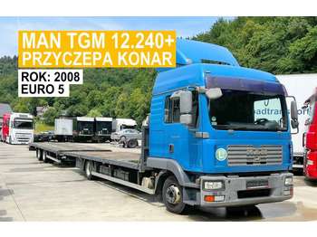Vrachtwagen met open laadbak MAN TGM