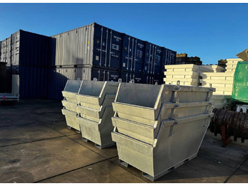 Nieuw Portaalcontainer Sidalco 2 m3 gegalvaniseerd: afbeelding 4