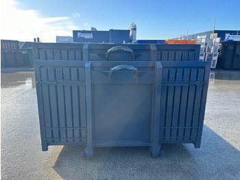 Nieuw Wissellaadbak/ Container Sidalco 6,5 meter Laadflat met rongen en sjorogen en oprij kant: afbeelding 5