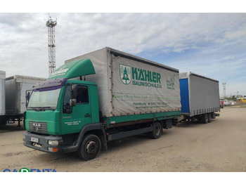 Schuifzeilen vrachtwagen MAN