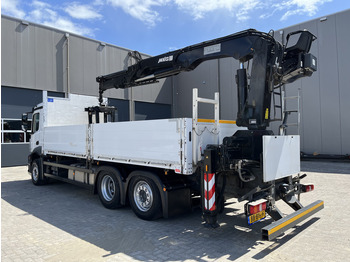 Vrachtwagen met open laadbak, Kraanwagen Mercedes-Benz ANTOS 2546 6X2 Bouwstoffenauto / Open laadbak vv KRAAN MKG HLK 221-3 met Palletklem: afbeelding 5