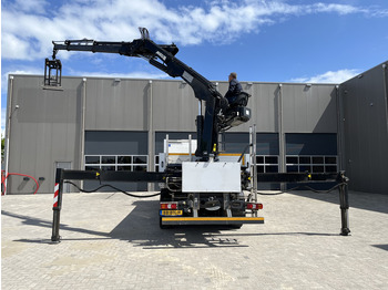 Vrachtwagen met open laadbak, Kraanwagen Mercedes-Benz ANTOS 2546 6X2 Bouwstoffenauto / Open laadbak vv KRAAN MKG HLK 221-3 met Palletklem: afbeelding 4