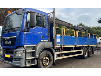 Vrachtwagen met open laadbak MAN TGS 26.320