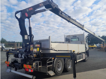 Vrachtwagen met open laadbak, Kraanwagen Renault C380 6x2 DTI11 6x2 Standard platform Truck: afbeelding 3
