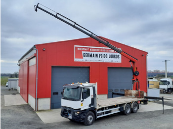 Vrachtwagen met open laadbak RENAULT C 430
