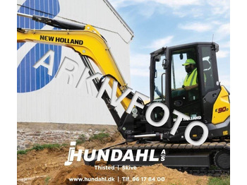 Rupsgraafmachine NEW HOLLAND