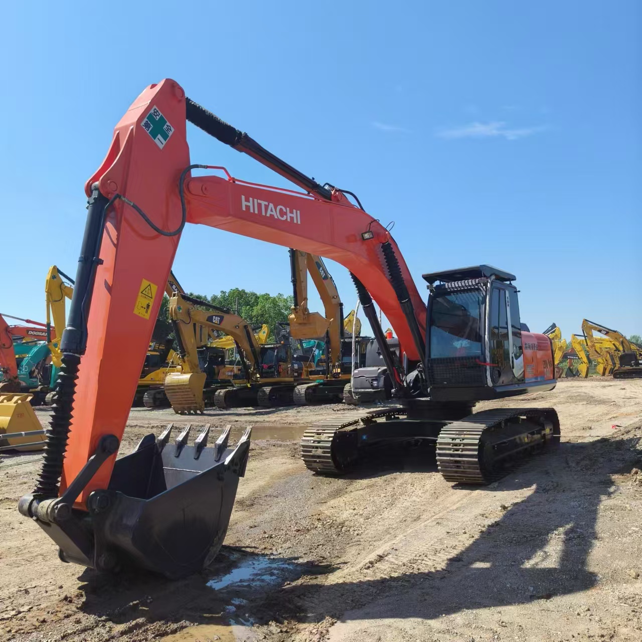 Rupsgraafmachine HITACHI ZX240: afbeelding 4