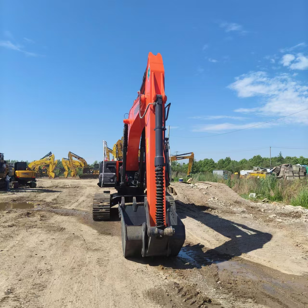 Rupsgraafmachine HITACHI ZX240: afbeelding 3