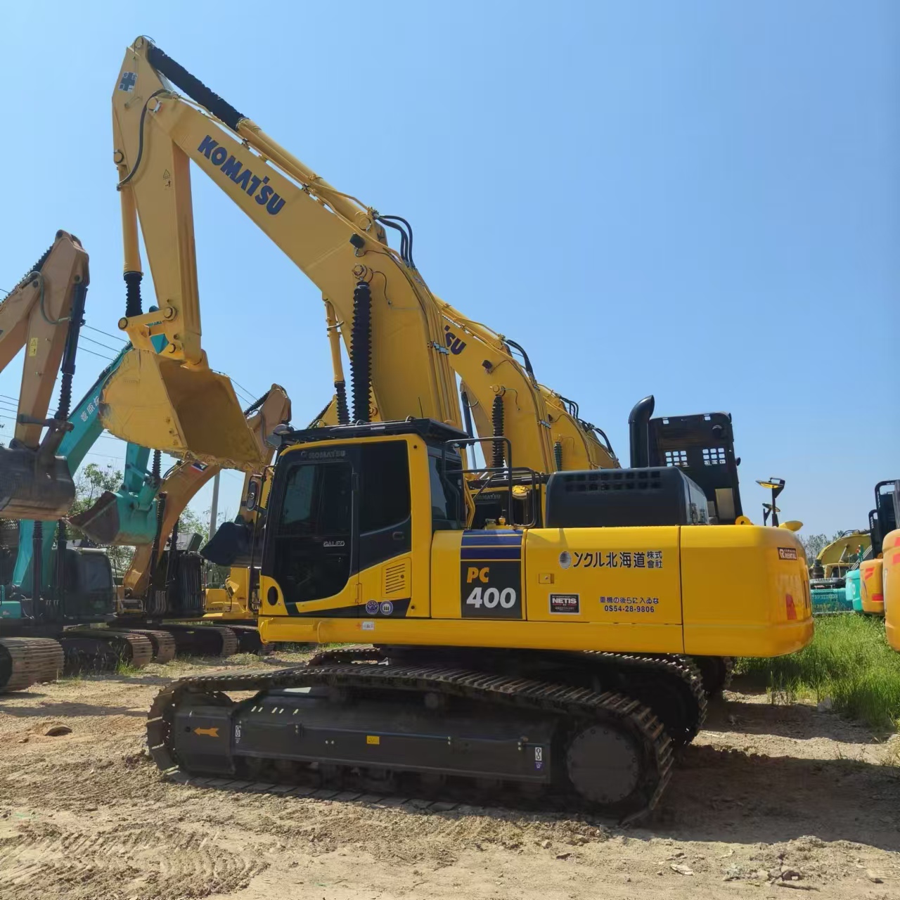 Rupsgraafmachine KOMATSU PC400