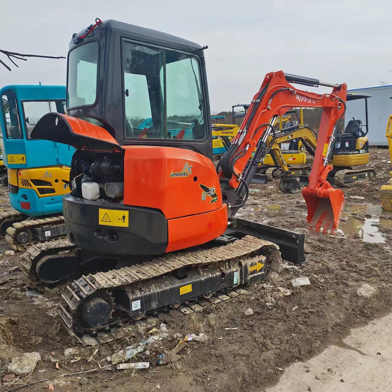 Minigraafmachine KUBOTA