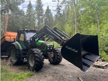 Tractor 2004 Deutz-Fahr Agrotron TTV 1130 w/ front loader: afbeelding 4