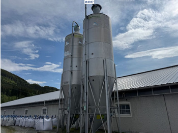 Veeteelt materiaal 2008 Mafa 27.6 cubic meter feed silos x2: afbeelding 3