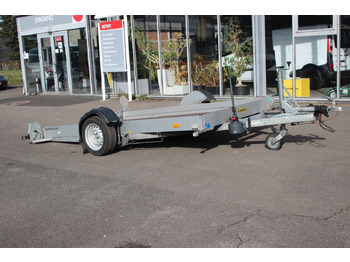 Dieplader aanhangwagen Humbaur Absenkanhänger HKT 183117S Smart Motorrad 10.23: afbeelding 3