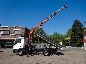 Kipper vrachtwagen, Kraanwagen MAN 12.220 TGS + Atlas 85.2 Kran 4x2: afbeelding 3