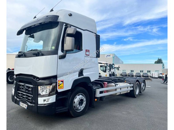 Containertransporter/ Wissellaadbak vrachtwagen RENAULT T 430