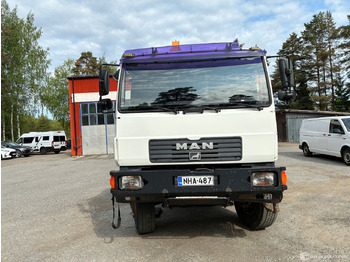 Vrachtwagen MAN 10.220, 2006 Kuorma-auto 4x4 + Effer 75 nosturi ja henkilönnostokori, Hattula: afbeelding 5