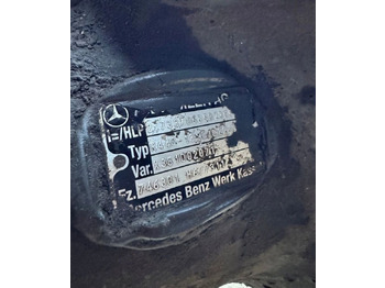 Achterass voor Vrachtwagen Mercedes-Benz ACTROS MP 4 2,733 R440-13 truck: afbeelding 2