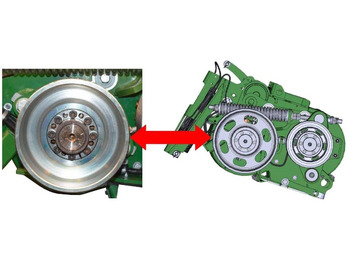 Nieuw Versnellingsbak voor Landbouwmachine Krone Big X / V-BELT PULLEY: afbeelding 4